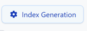 Dieses Bild zeigt ein Aktionsfeld mit dem Namen "Index Generation".